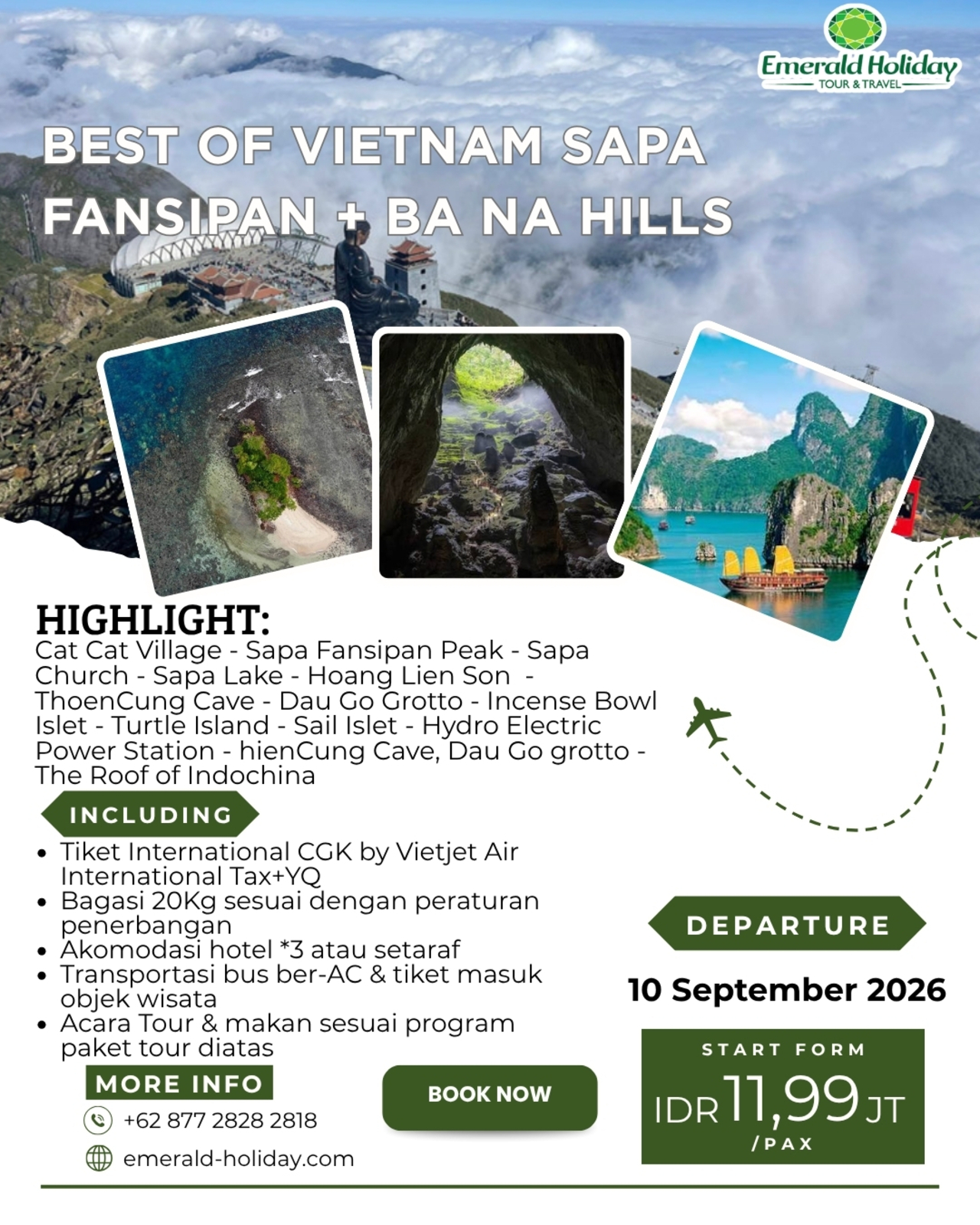 BEST OF VIETNAM SAPA FANSIPAN BA NA HILLS